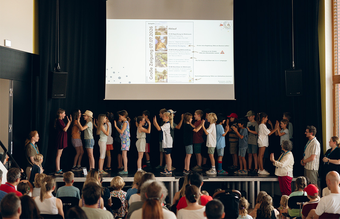 Große Zeigung an der Schöpflin Schule im Juli 2026